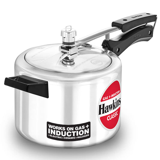 Hawkins 4 Litre Classic Induction Aluminium Pressure Cooker