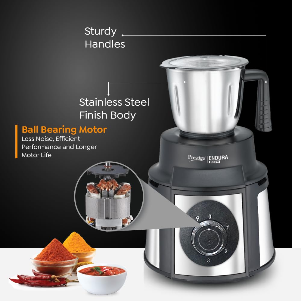 Prestige Endura - 1000W Mixer Grinder