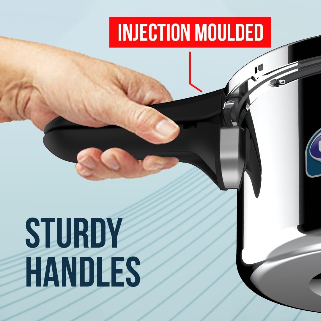 Ultra Duracook Triply Pressure Cooker Krono 5.5 Litre