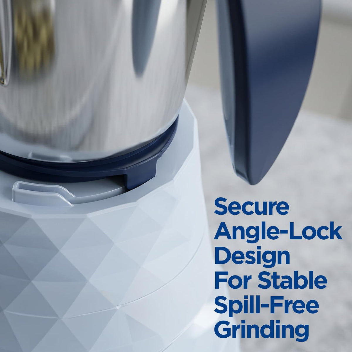Preethi Blue Leaf Titanium 1000W Grinder | 7 Jars (4 Stainless Steel Jars, Juicer, Blender), Superfine Grinding for Masalas, Chutneys and Batters