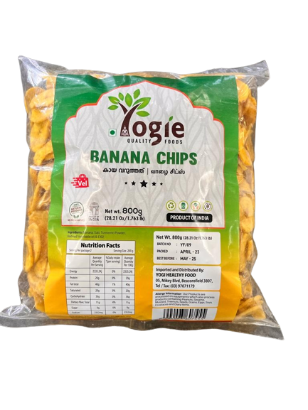 Yogie Banana Chips 800G