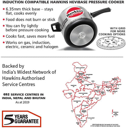 Hawkins Hevibase Pressure Cooker 6.5 Litre