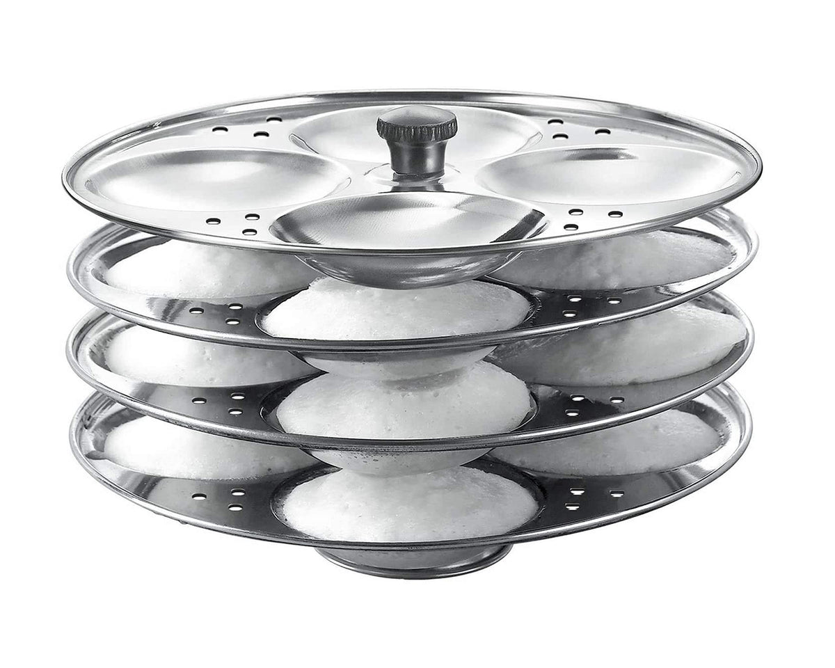 Premier Stainless Steel Idli Stand Small 4 Plate