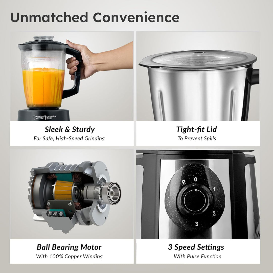 Prestige Endura 1000W Mixer Grinder