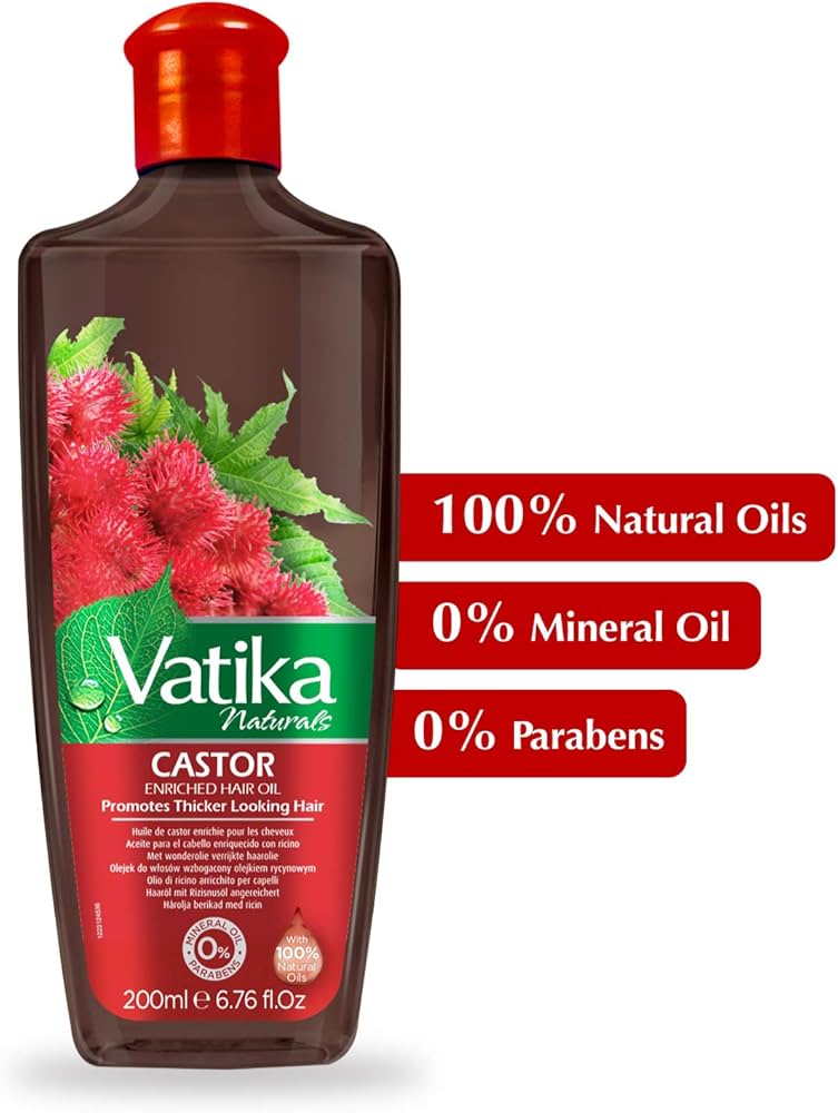 Dabur Vatika Castor Hair Oil 200Ml