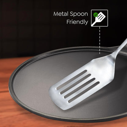 Prestige Omega Diecast Plus Aluminium Non-stick Tawa 27Cm