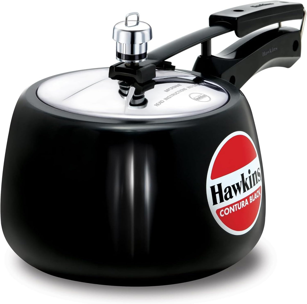Hawkins Contura Black Pressure Cooker 3 Litre