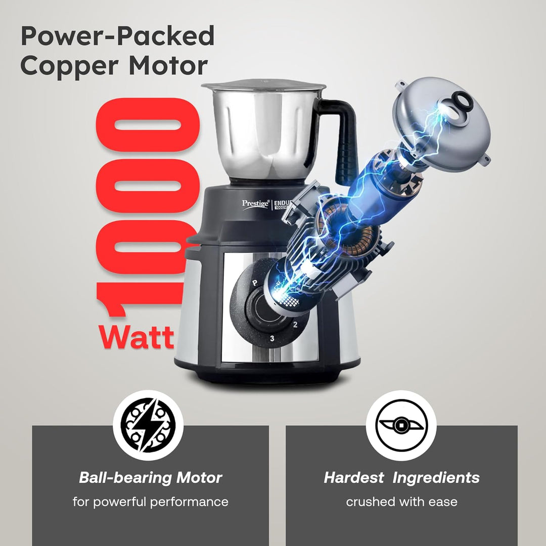 Prestige Endura 1000W Mixer Grinder