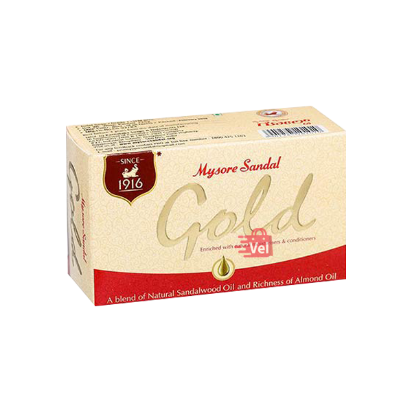 Mysore Sandal Soap Gold 125G