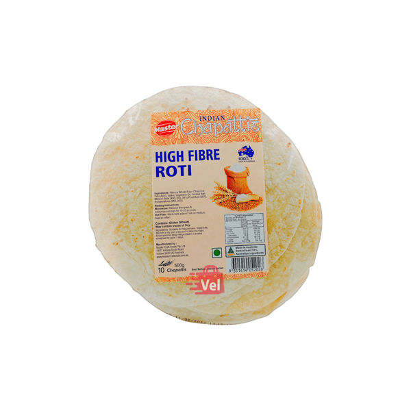 Master Roti Logo Master Craft High Fibre Roti 500g – Vel Spices