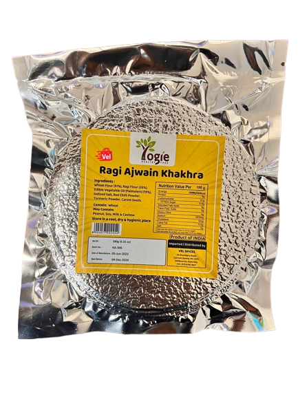 Yogie Ragi Ajwan Khakhra 200G