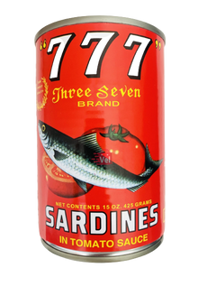 777 Sardines In Tomato Sauce 425G