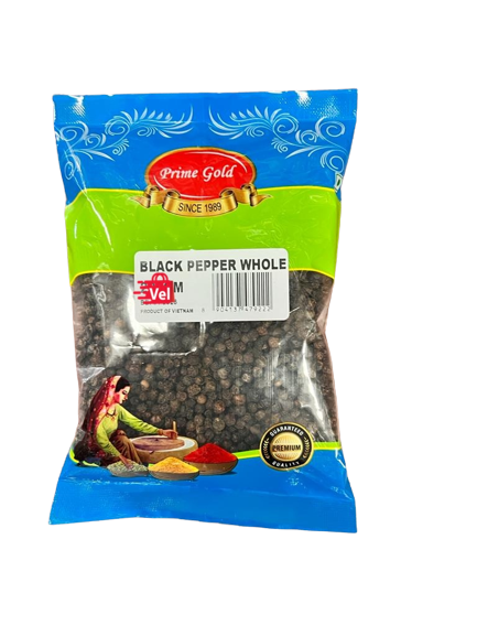 Prime Gold Black Pepper Whole 100g