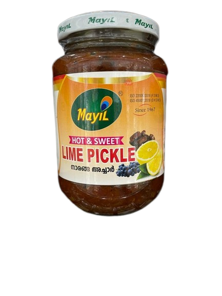 Mayil Hot And Sweet Lime Pickle 400G