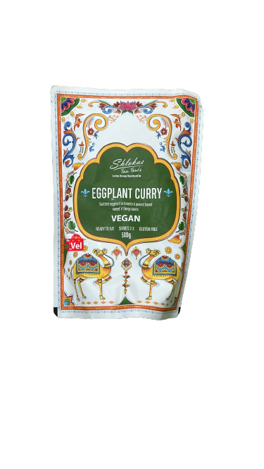 Shlokas Gulten Free Vegan Eggplant Curry 500G