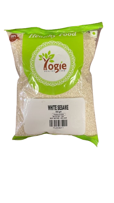 Yogie White Sesame Seeds Hulled (Without Skin) 800G