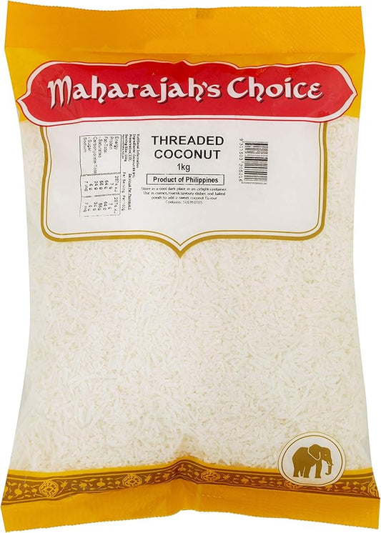 Maharajah's Choice Threaded/ Shredded Coconut 1Kg