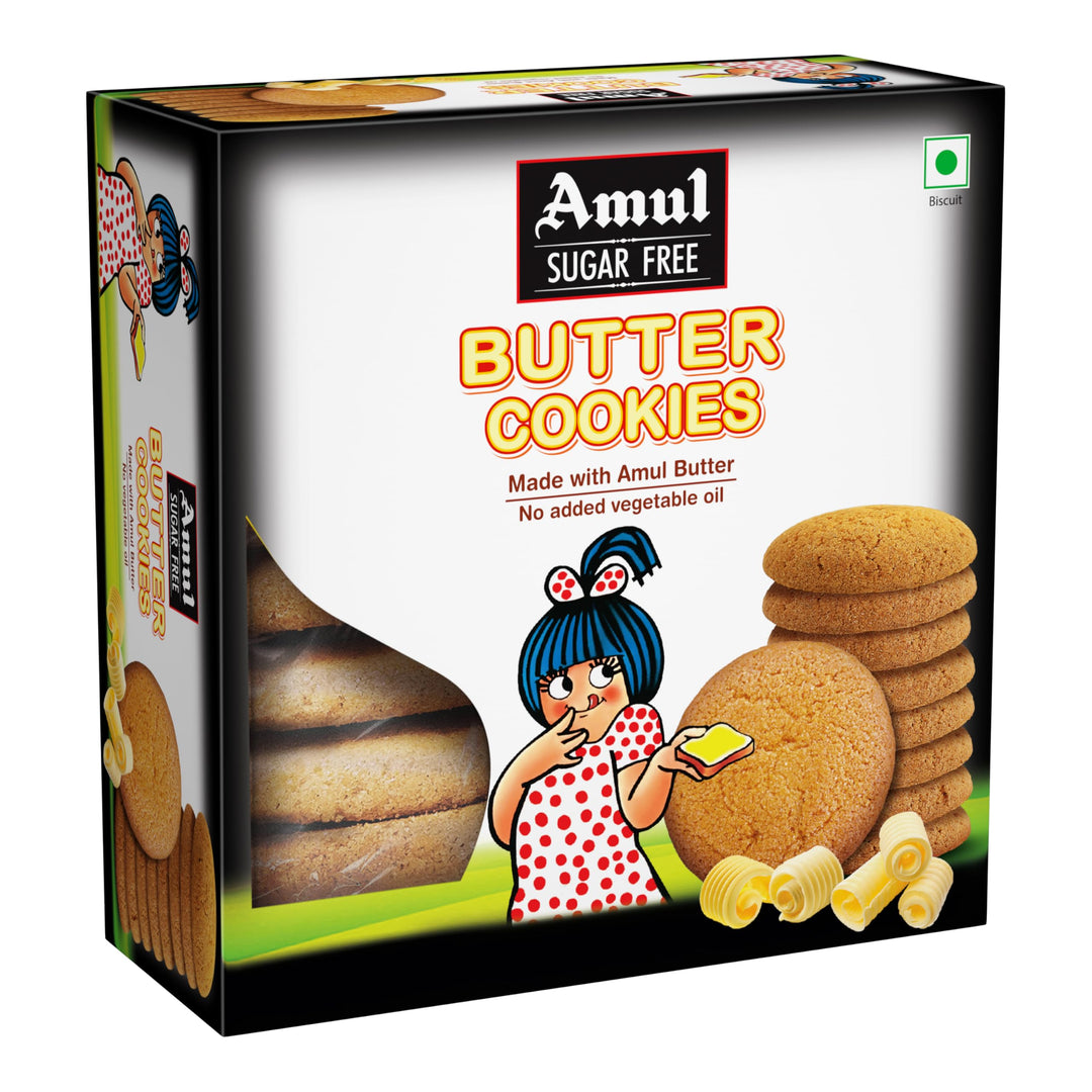 Amul Sugar Free Butter Cookies 200g