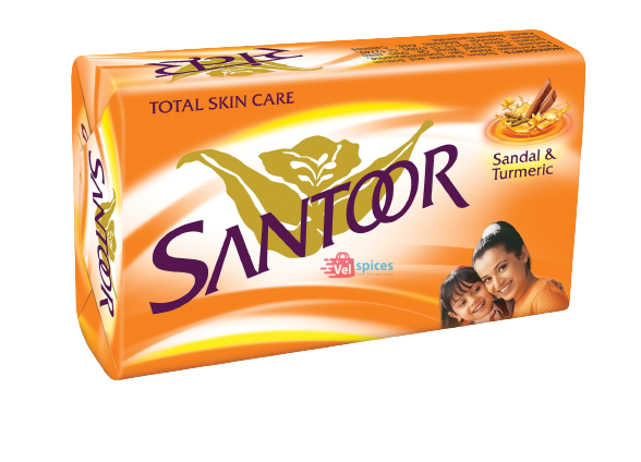 Santoor Sandal Turmeric Soap 150G