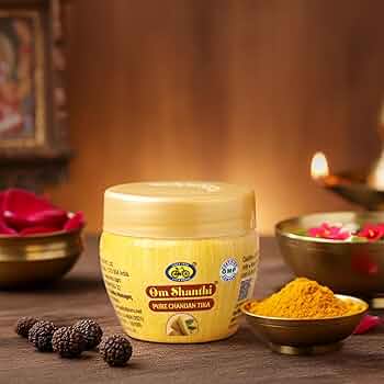 Cycle Om Shanthi Pure Chandan Tika Paste 25G