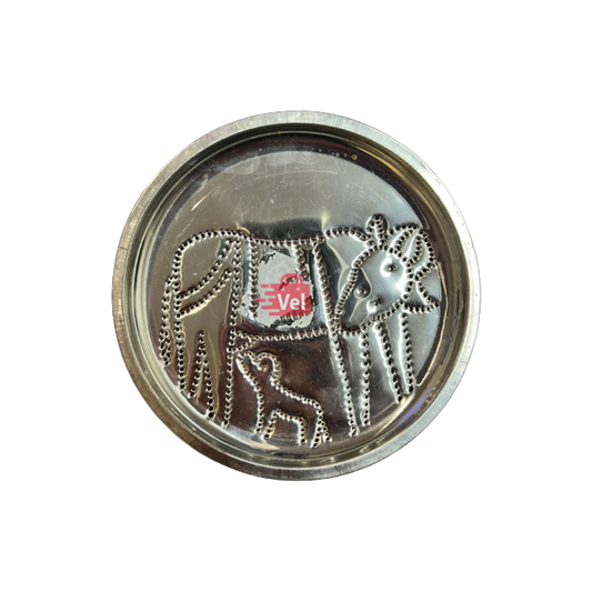 Stainless Steel Kolam Achu Design 1