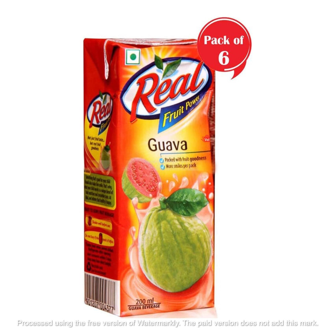 Real Guva Drink 200Ml X6pcs