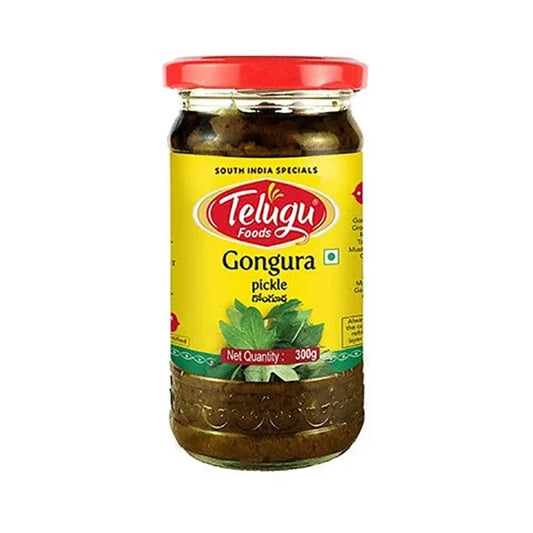 Telugu Gongura (Without Garlic) Pickle 300G