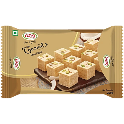 Grb Coconut Soan Papadi 200G