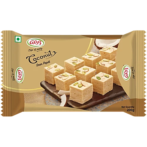 Grb Coconut Soan Papadi 200G