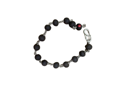Karungali Bracelet Silver