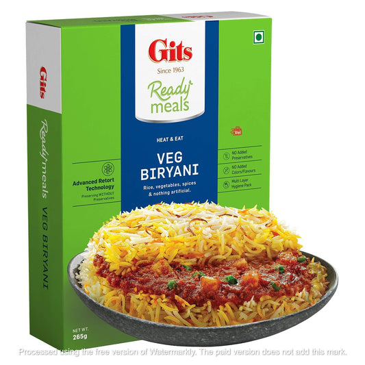 Gits Veg Briyani 265G
