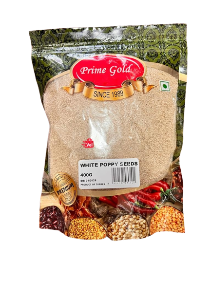 Prime Gold Poppy Seed White 400G