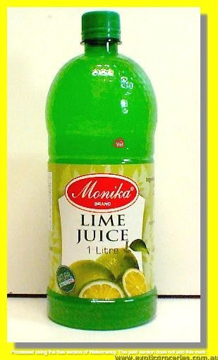Monika Lime Juice 1Lt