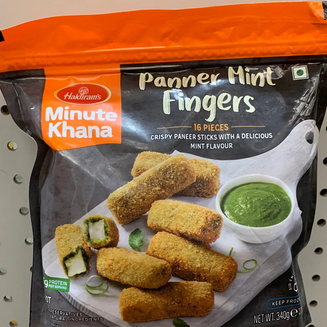 Haldirams Mint N Paneer Finger 340G frozen