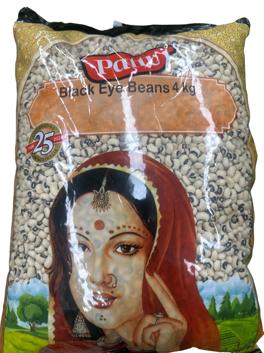 Pattu Black Eye Beans 4Kg