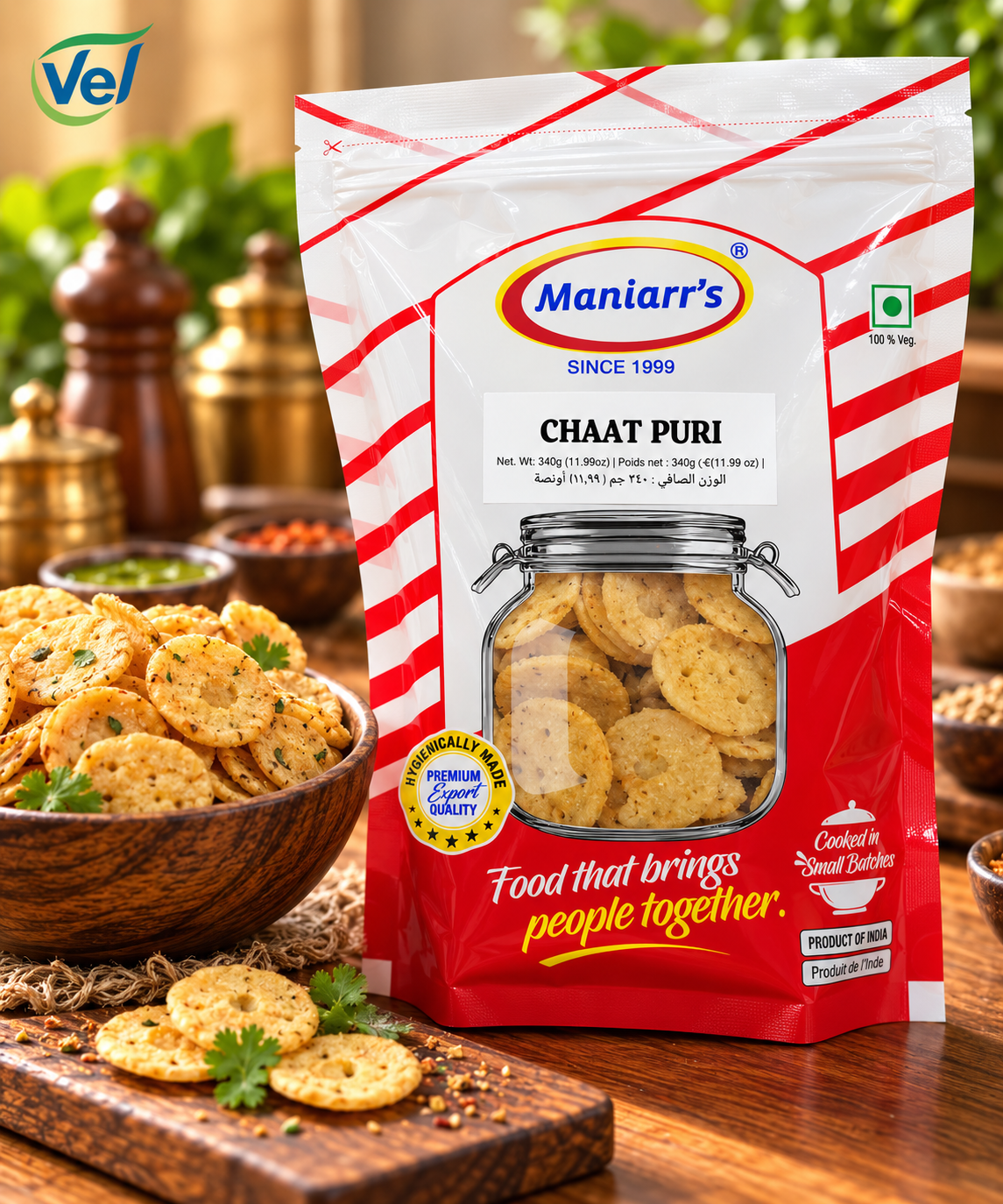 Maniarr’s Chaat Puri 340g