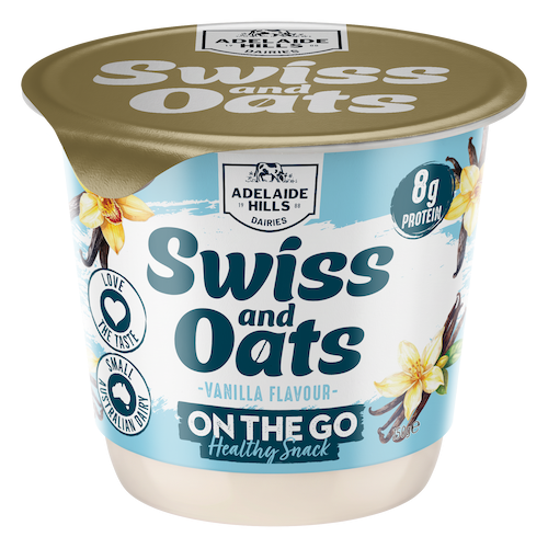 Adelaide Hills Vanilla Swiss And Oats 150G Fresh