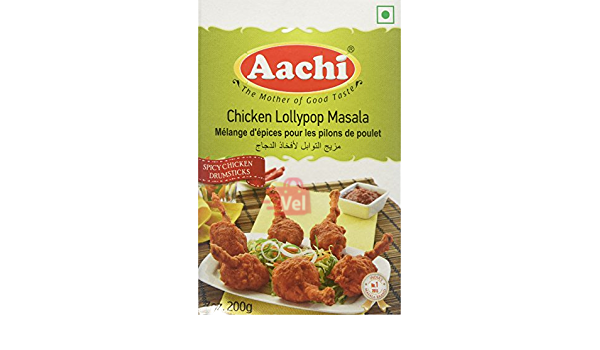 Aachi Chicken Lollypop Masala 160G