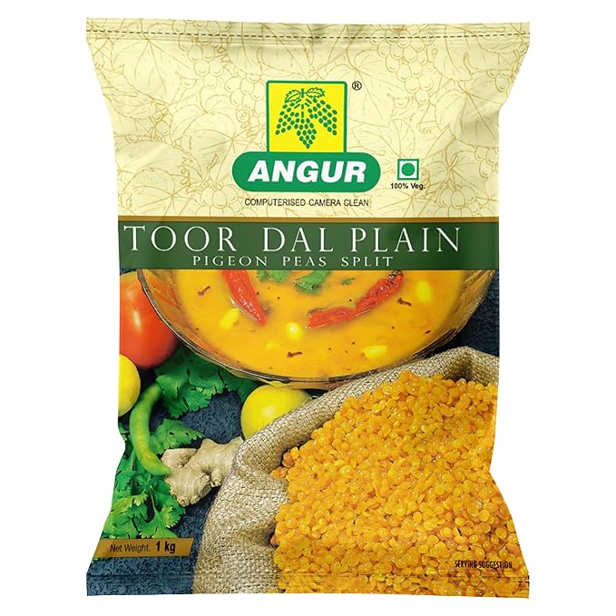 Angur Toor Dal Split Plain 1Kg