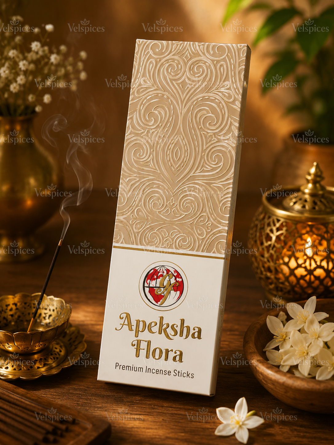 GF Apeksha Flora Premium Incense Sticks 50g - Varalakshmi Sale