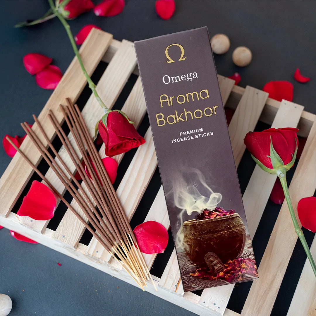 Omega Aroma Bakhoor Incense Sticks 100G
