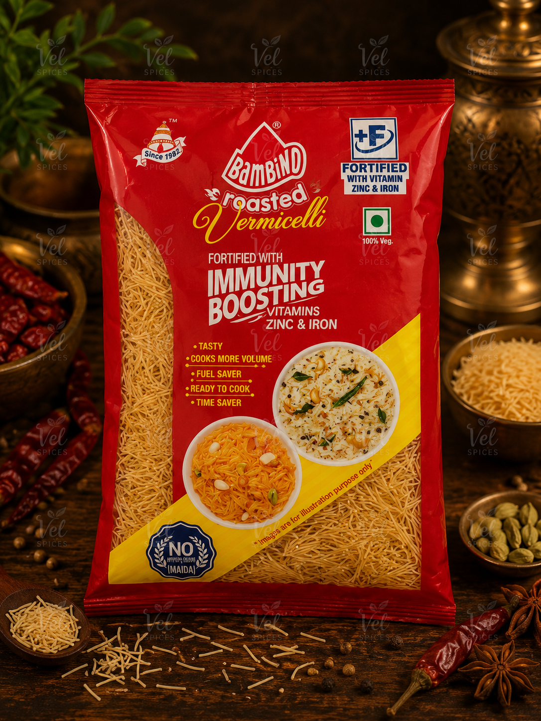 Bambino Roasted Vermicelli 400g