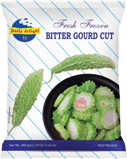 Daily Delight Bitter Gourd 400G Frozen