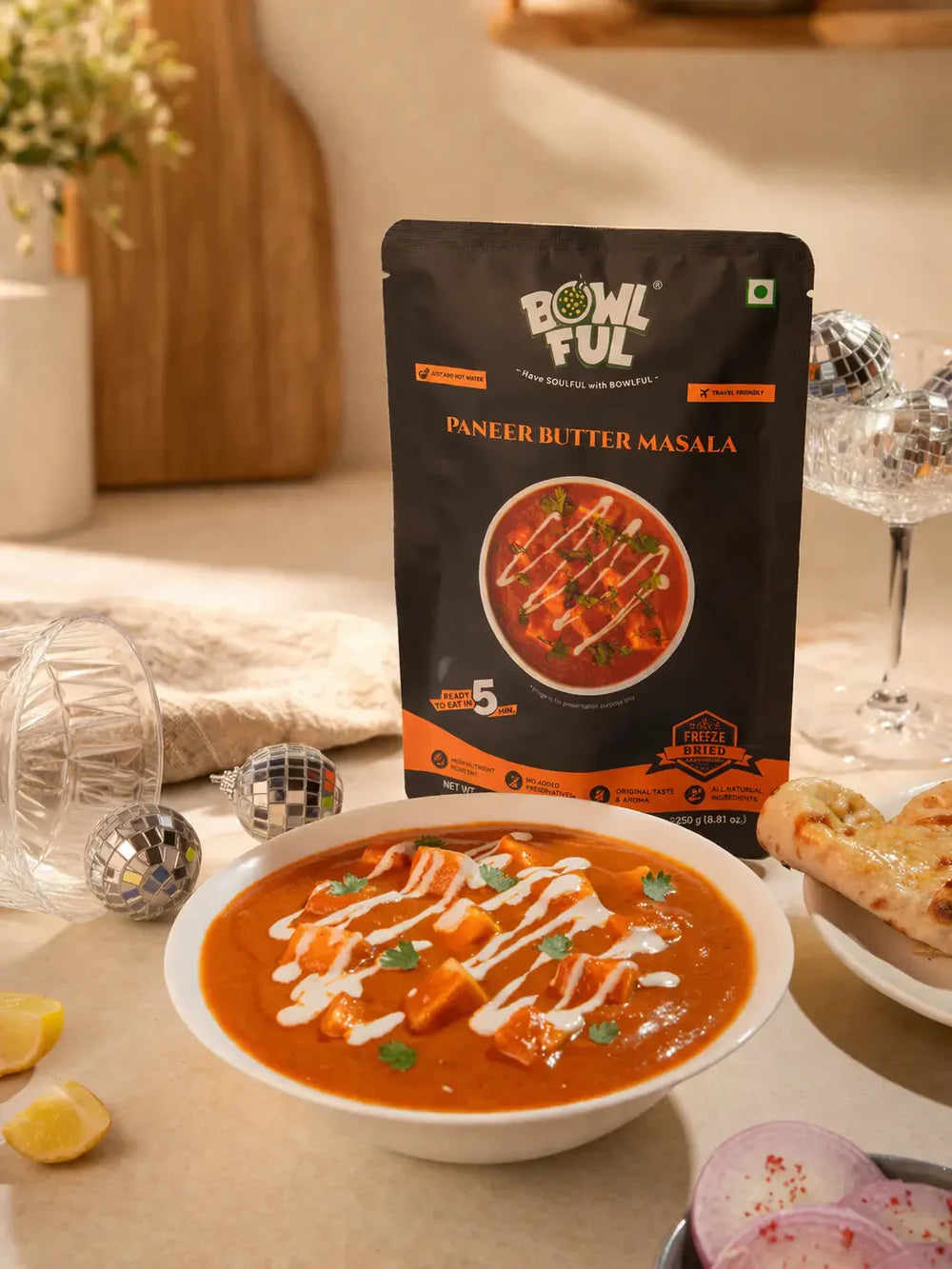 Bowl Ful Paneer Butter Masala 65G (Vegetarian)