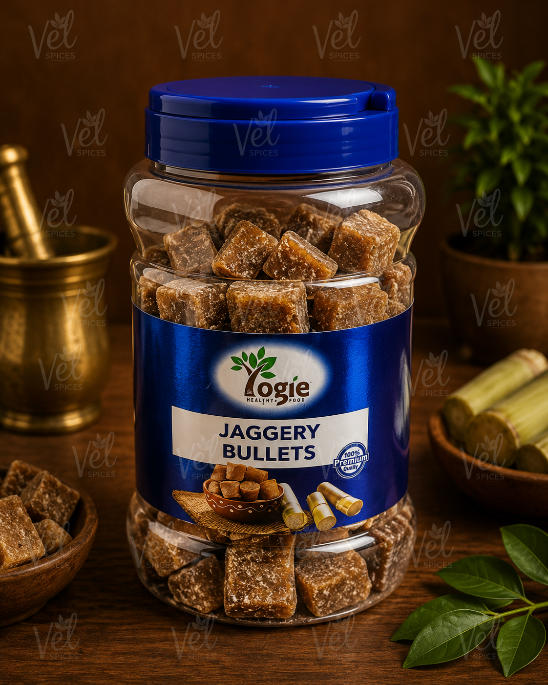 Yogie Jaggery Bullets 1kg