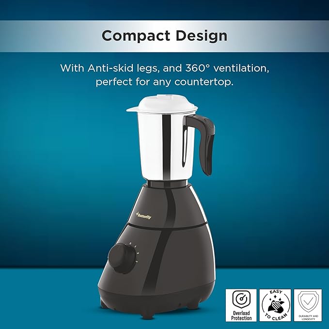 Butterfly Stallion - 550W Mixer Grinder