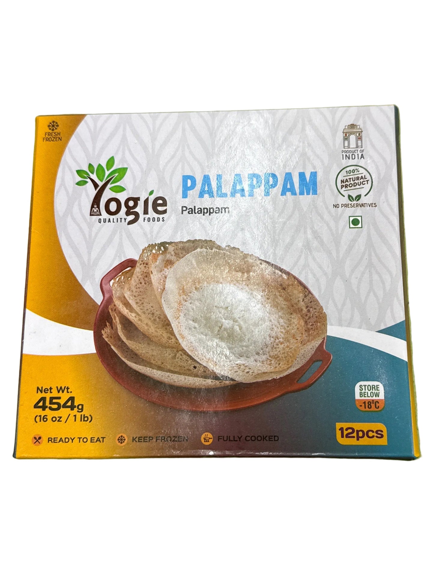 Yogie Palappam Frozen 454G-Winter Sale