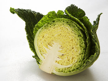 Cabbage Savoy (half) Fresh