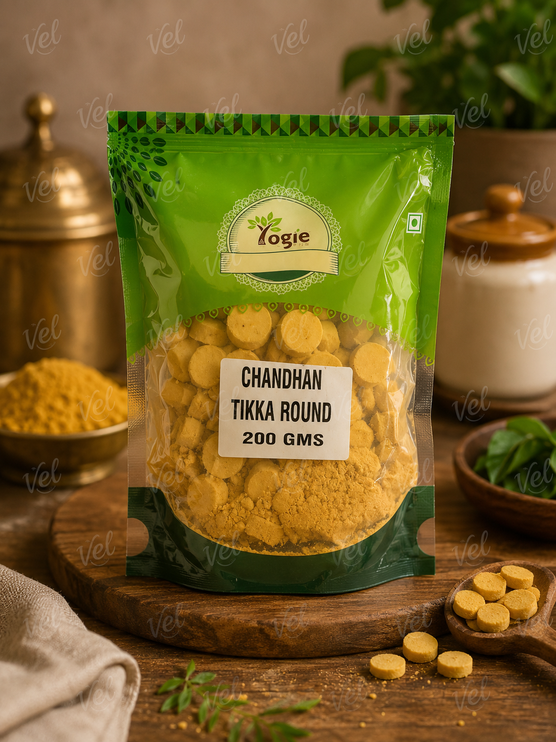 Yogie Chandhan Tikka Round 200g