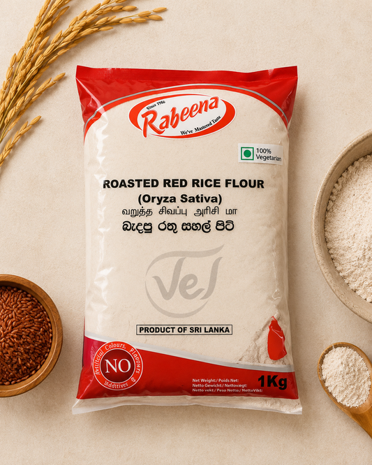 Rabeena Roasted Red Rice Flour 1kg